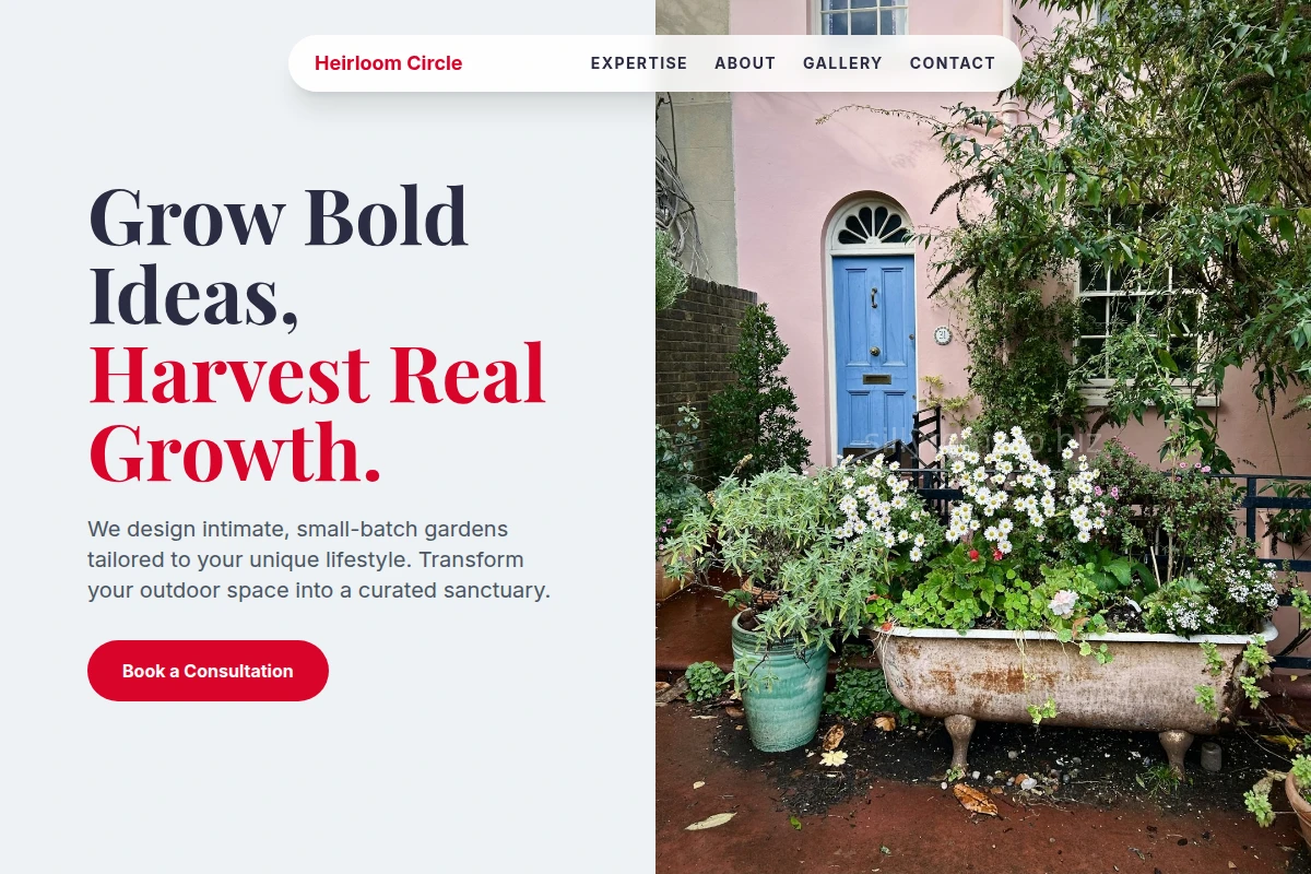 Small-batch Garden Design