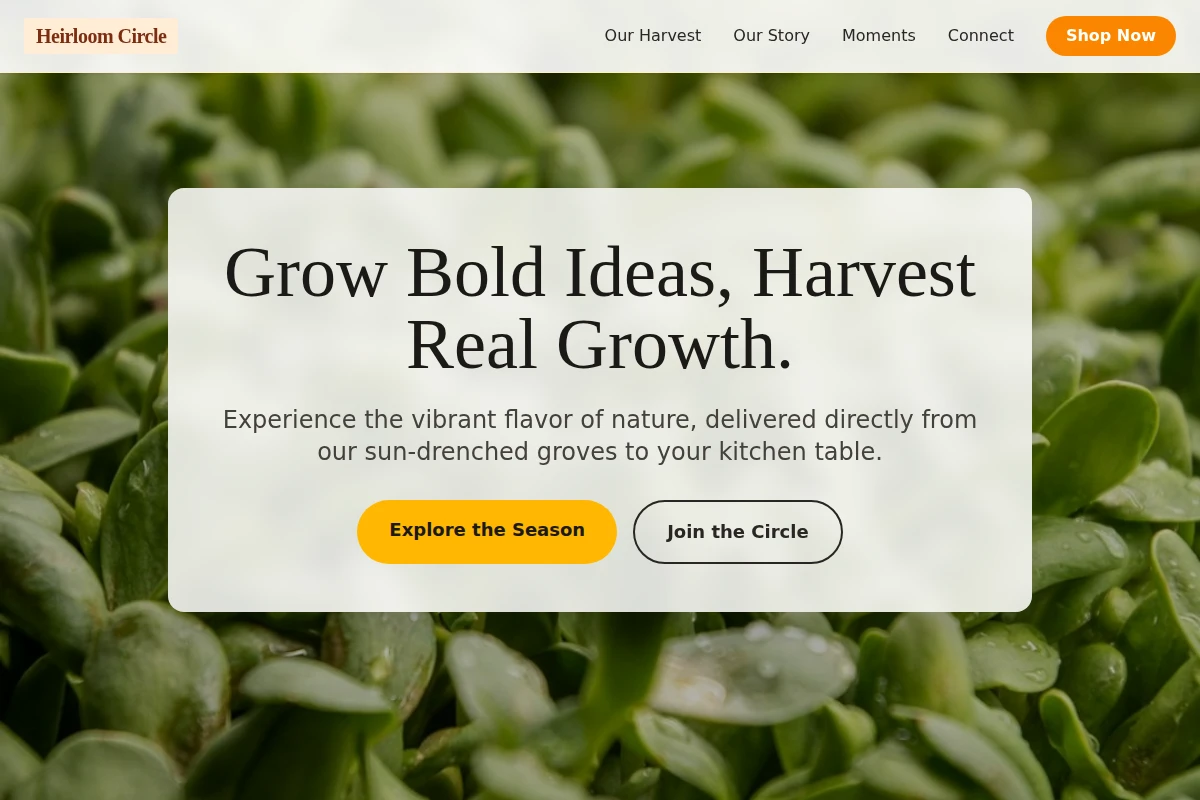 Orchard Organic Food